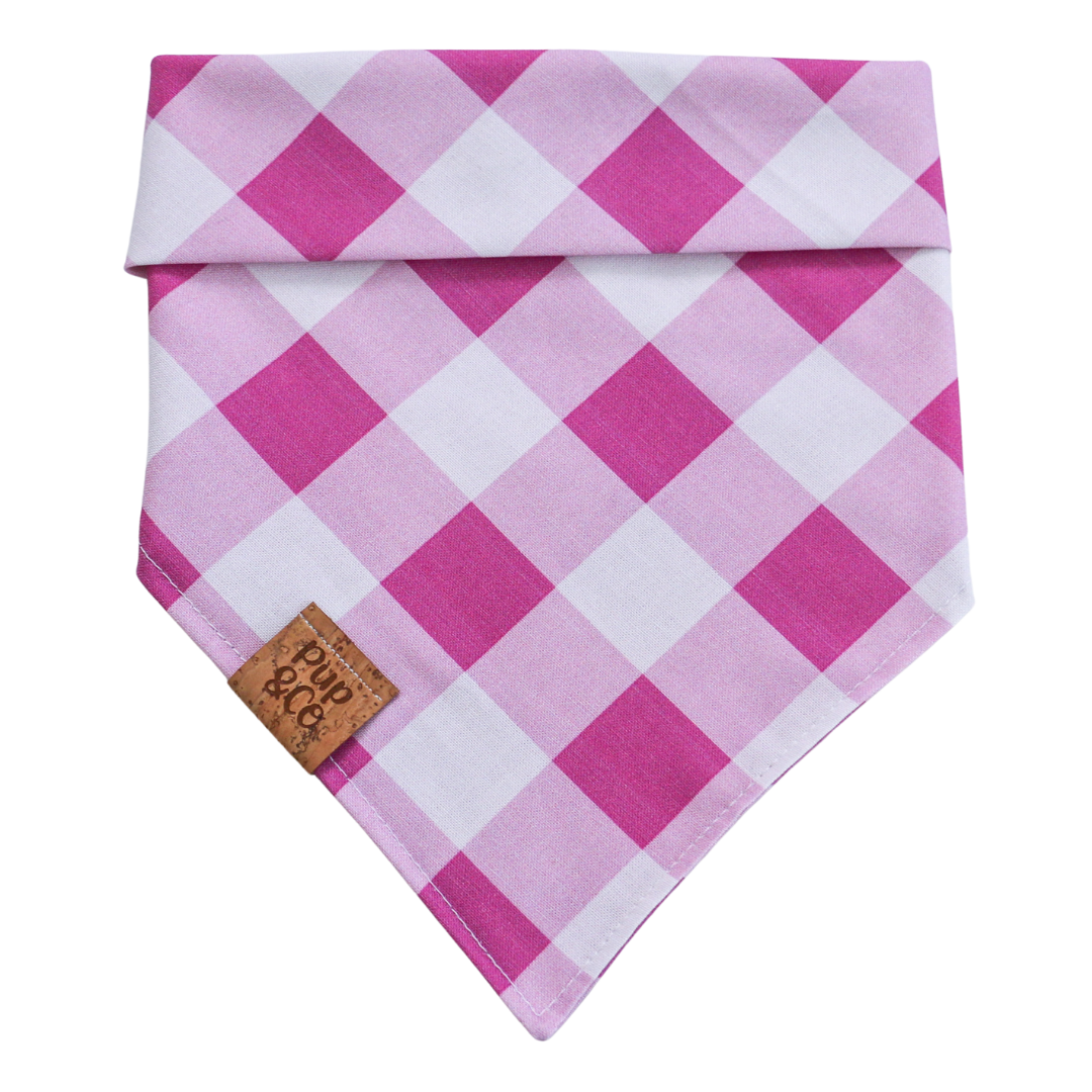 berry gingham